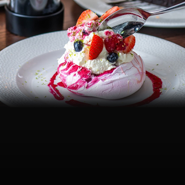 Dessert menu at Nags Head Inn Woking